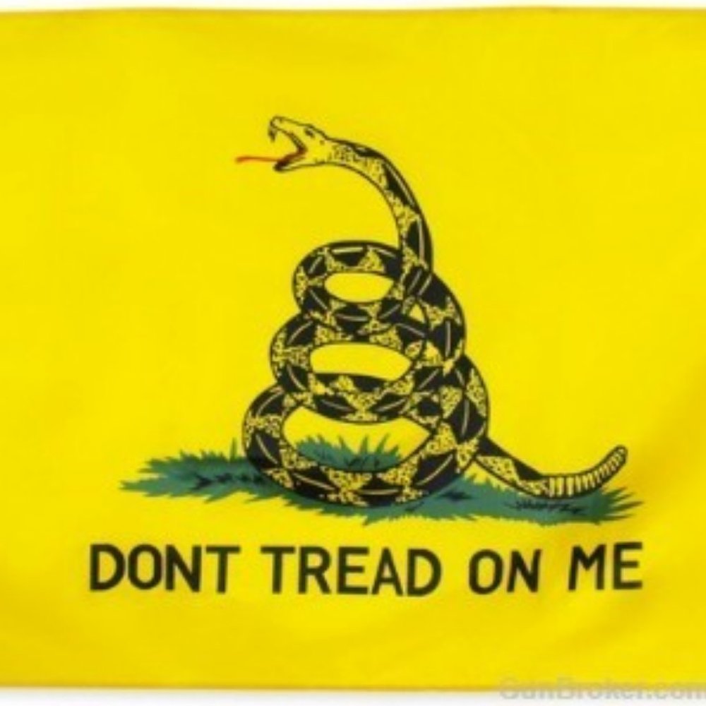 Gadsden Flag "Don't Tread On Me" Flag 3ft x 5ft